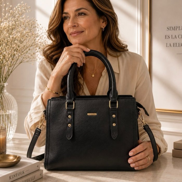 Bolsa de Mano Elegante para Mujer con Correa Ajustable