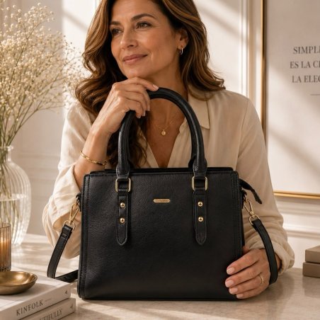 Bolsa de Mano Elegante para Mujer con Correa Ajustable