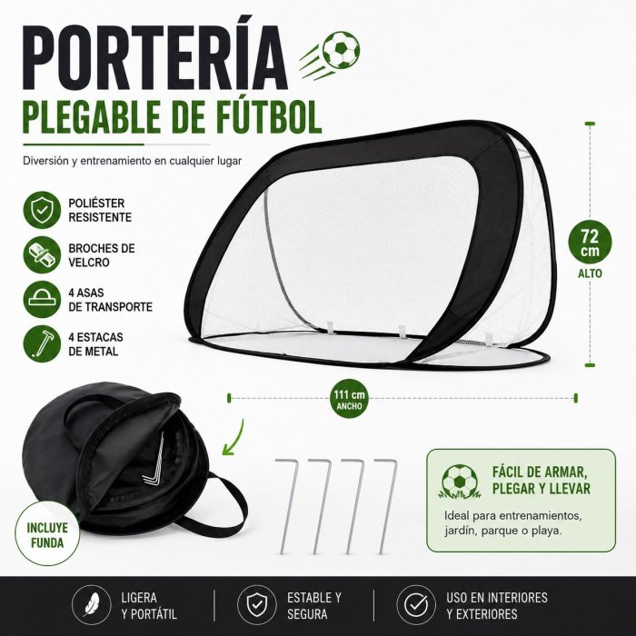 Portería Plegable