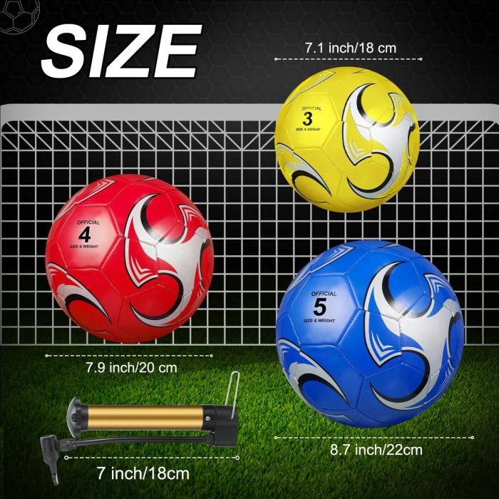 BALÓN FUTBOL SOCCER TAMAÑO 5 SE ENVÍA COLOR Y DISEÑO VARIADO