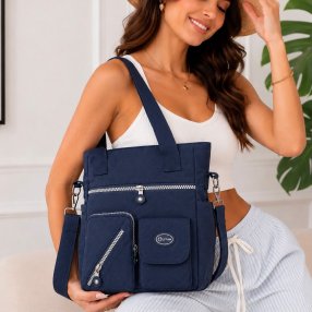 Bolsa de Mano y Crossbody Multi Compartimentos para Mujer