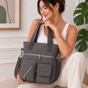 Bolsa de Mano y Crossbody Multi Compartimentos para Mujer