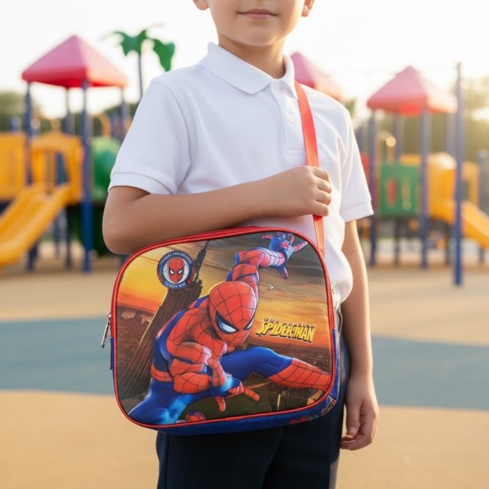 Lonchera Infantil Térmica con Diseños de Personajes en Tendencia
