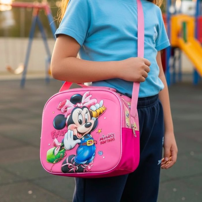 Lonchera Infantil Térmica con Diseños de Personajes en Tendencia