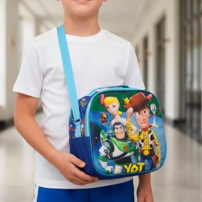 Lonchera Infantil Térmica con Diseños de Personajes en Tendencia