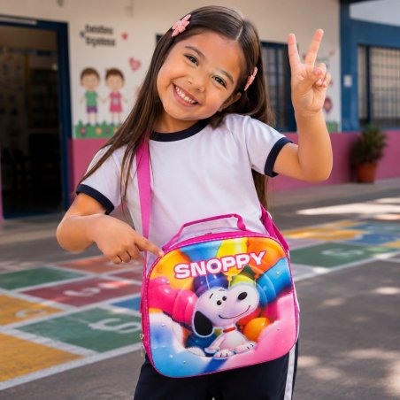 Lonchera Infantil Térmica con Diseños de Personajes en Tendencia