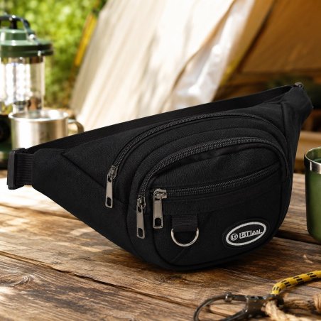 Cangurera Multi Compartimentos Unisex para Viaje y Uso Diario