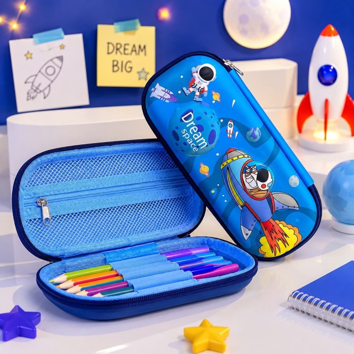 Cartuchera Escolar Infantil con Diseños de Personajes en Tendencia