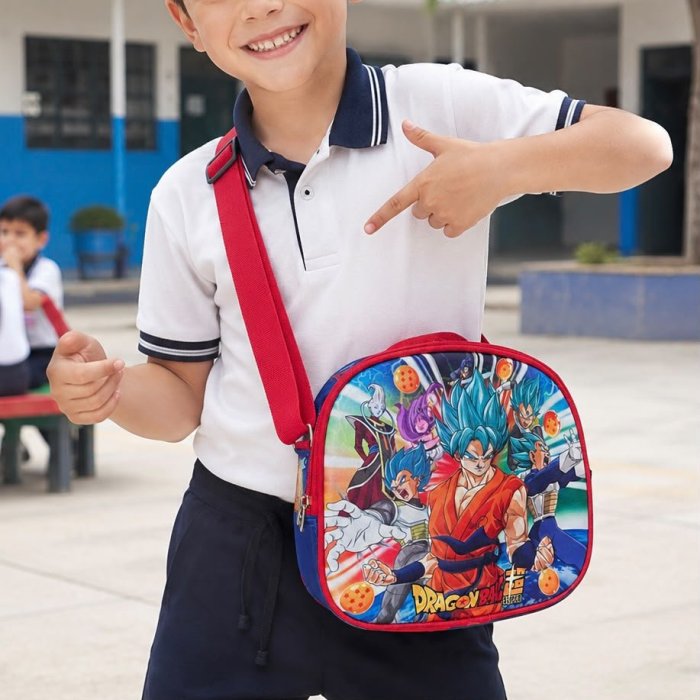 Lonchera Infantil Térmica con Diseños de Personajes en Tendencia
