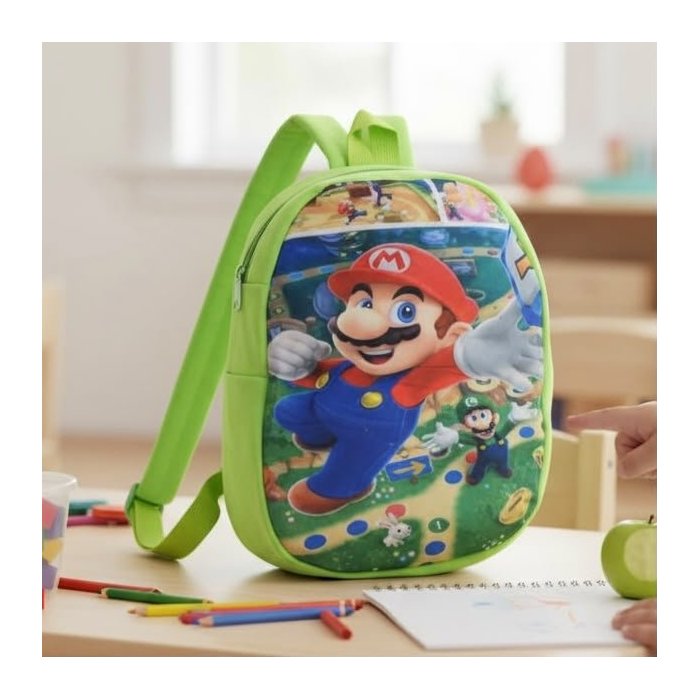 Mochila Escolar Infantil para Kínder con Estampados Surtidos