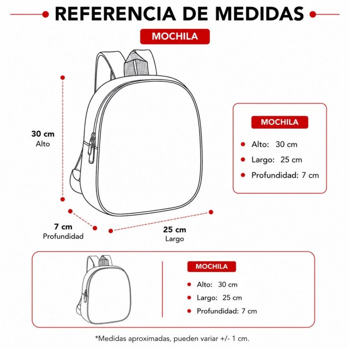 Mochila Escolar Infantil para Kínder con Estampados Surtidos