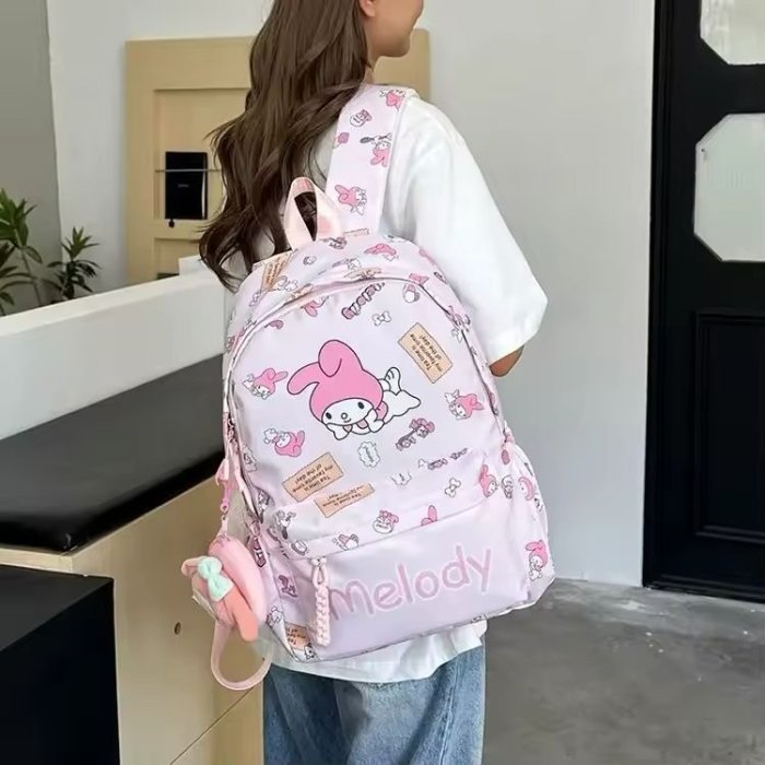 Set Escolar Casual 3 Piezas con Mochila, Crossbody y Cartuchera