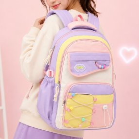 Mochila Juvenil Bombón de Gran Capacidad