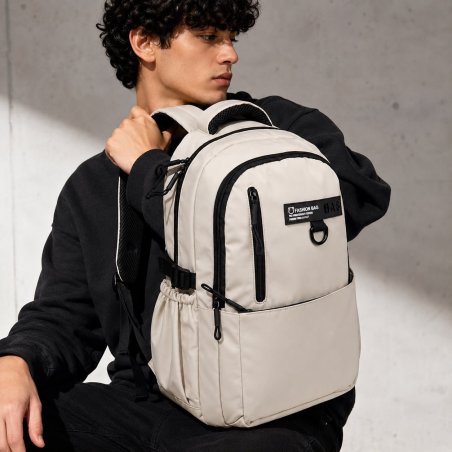 Mochila Juvenil Casual de Gran Capacidad Multi Compartimentos