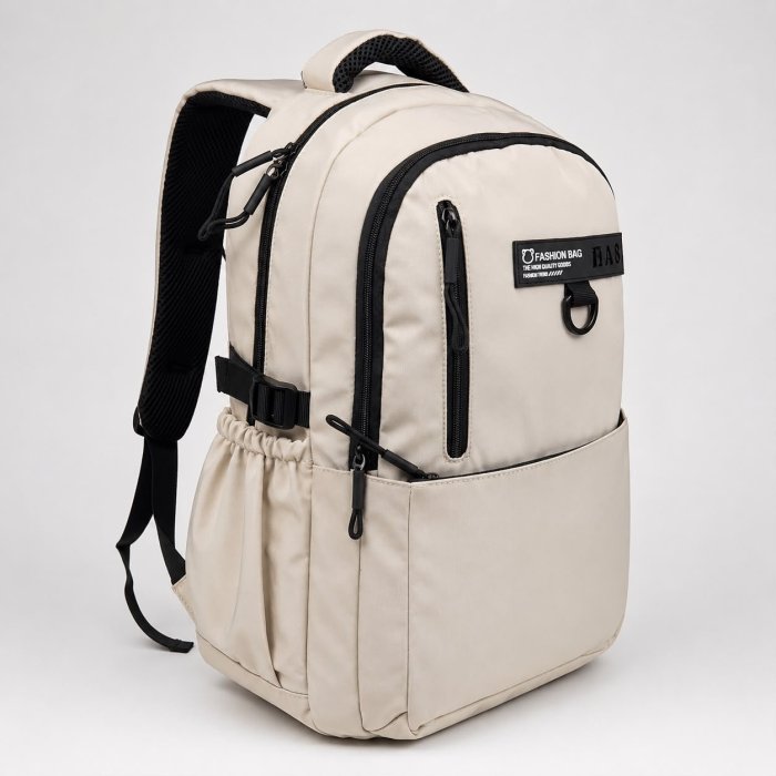 Mochila Juvenil Casual de Gran Capacidad Multi Compartimentos