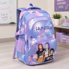 Mochila para Primaria con Diseño de Personajes del Momento
