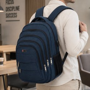 Mochila Juvenil de Gran Capacidad Multi Compartimentos