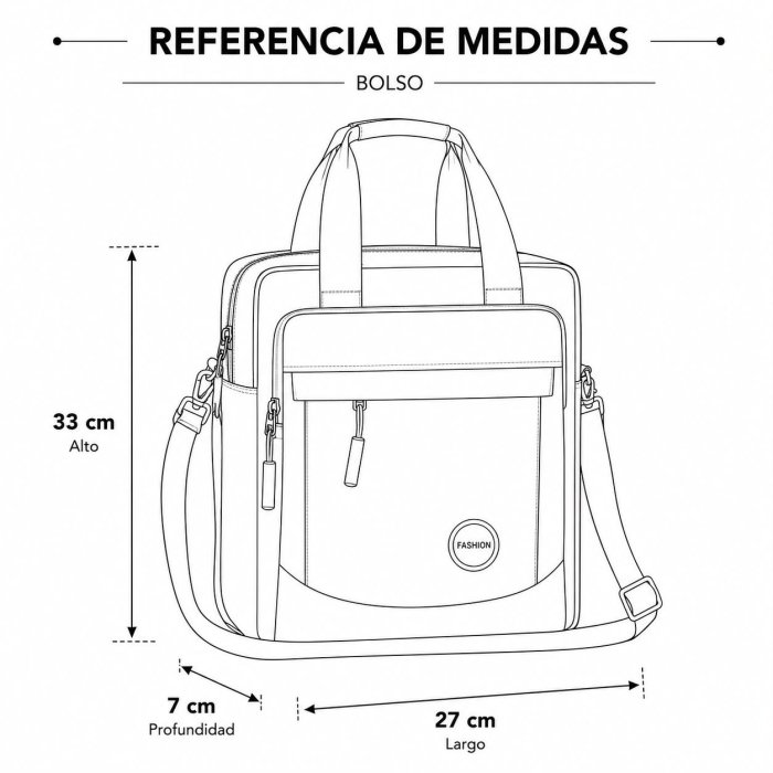 Portafolio Ejecutivo Unisex para Laptop y Documentos