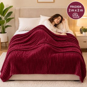 Frazada Oruga Extra Suave 2 × 2 Metros