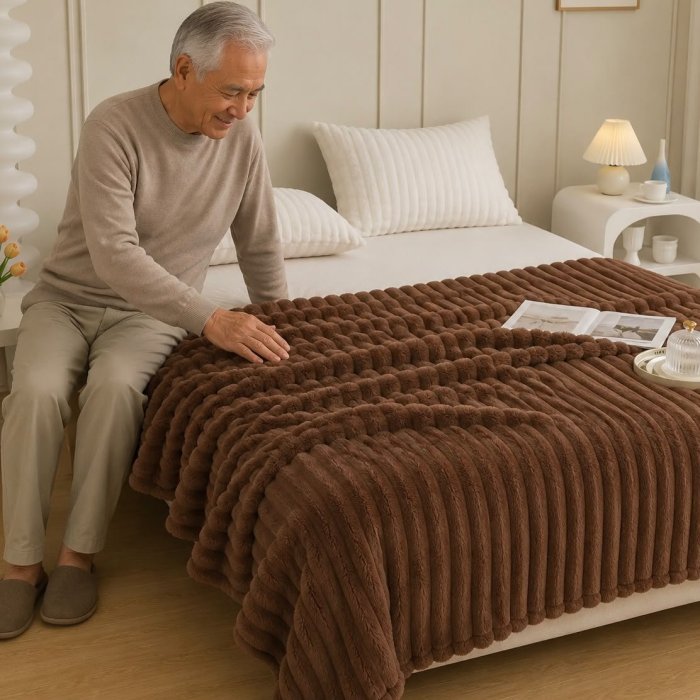 Frazada Oruga Extra Suave 2 × 2 Metros