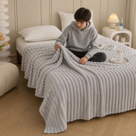 Frazada Oruga Extra Suave 2 × 2 Metros