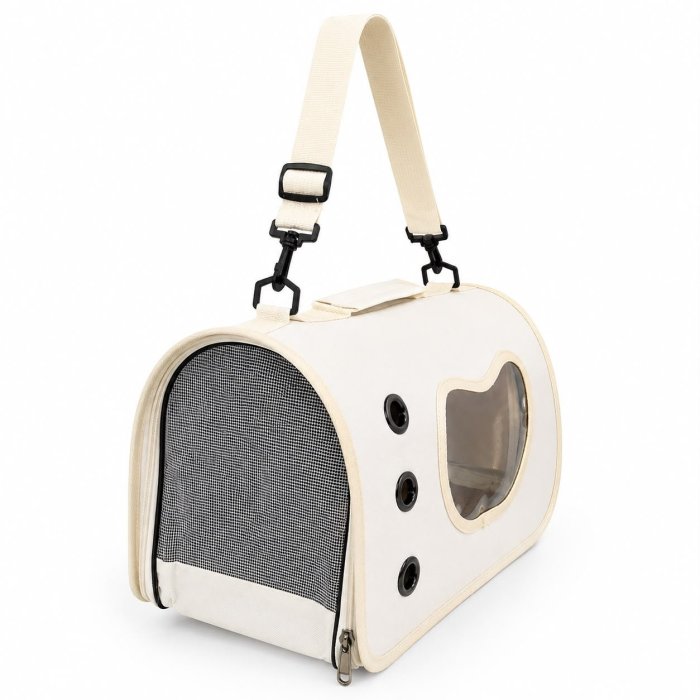 Transportadora para Mascotas con Ventana Panorámica