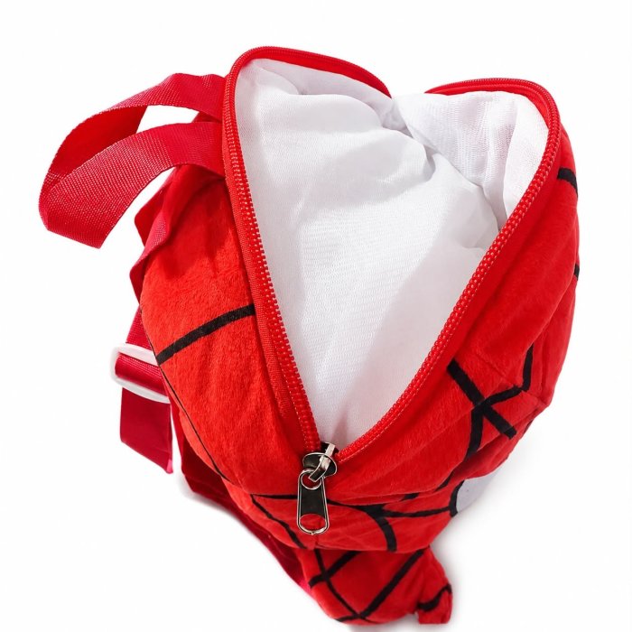 Mochila de Peluche Infantil con Diseño de Personajes del Momento