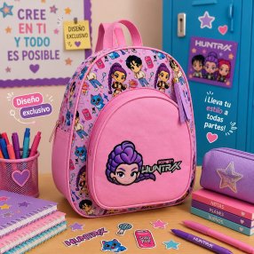 Mochila para Primaria con Diseño de Personajes del Momento