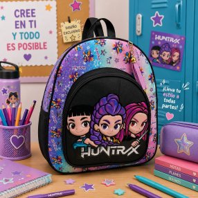 Mochila para Primaria con Diseño de Personajes del Momento