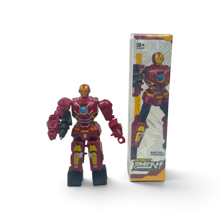 Bolígrafo Transformer de Superhéroes que se Transforma en Figura