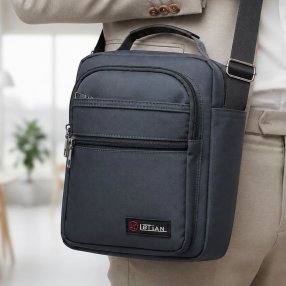 Crossbody para Caballero Multi Compartimentos con Asa