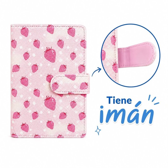 Agenda Financiera A6 con Sistema de Sobres y 6 Argollas