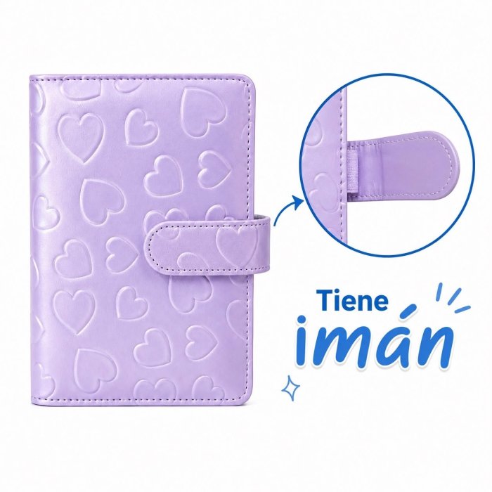 Agenda Financiera A6 con Sistema de Sobres y 6 Argollas