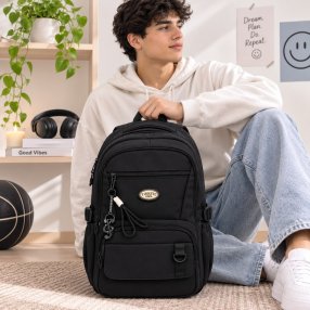 Mochila Juvenil Casual de Gran Capacidad 45 cm