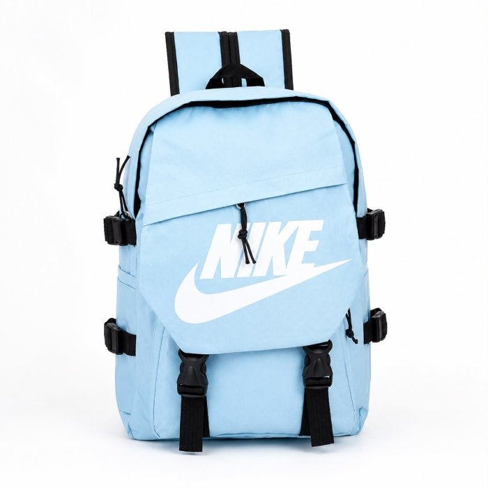 Mochila Juvenil Casual con Broches y Gran Capacidad