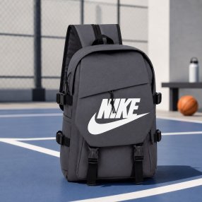 Mochila Juvenil Casual con Broches y Gran Capacidad