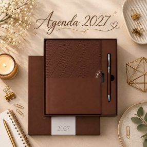 Agenda 2027 Ejecutiva con Bolígrafo y Estuche