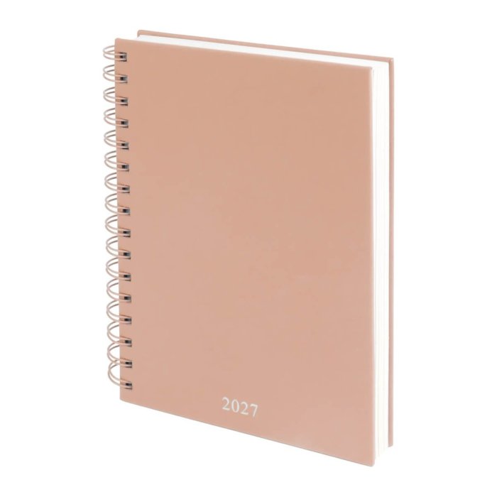 Agenda 2027 de Espiral con Bolígrafo y Caja