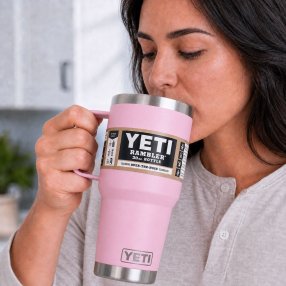 Termo YETI Rambler 30 oz con Asa – 887 ml