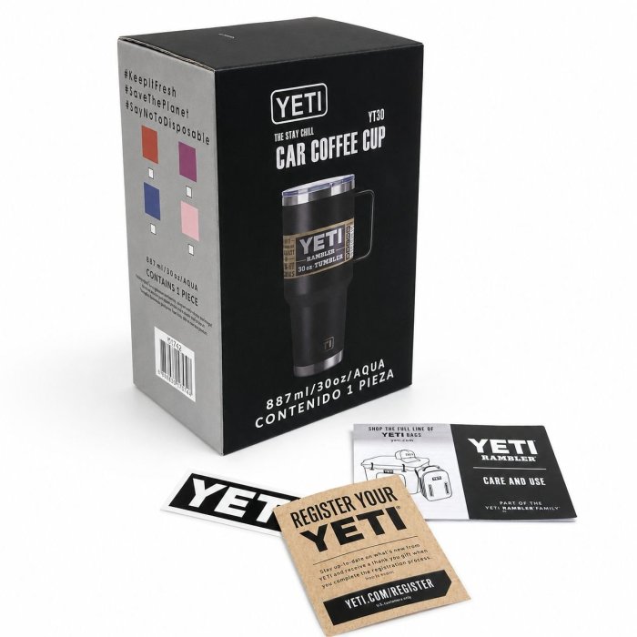 Termo YETI Rambler 30 oz con Asa – 887 ml