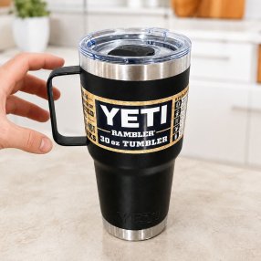 Termo YETI Rambler 30 oz con Asa – 887 ml