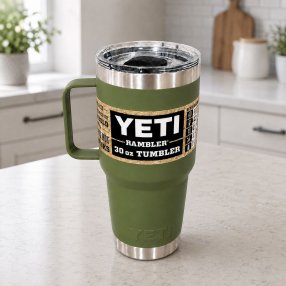 Termo YETI Rambler 30 oz con Asa – 887 ml