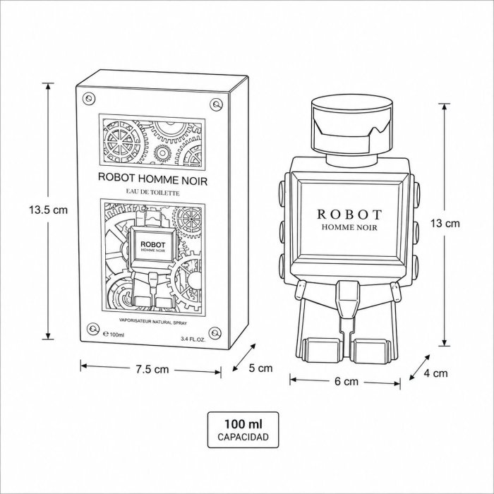 Perfume para Dama/Caballero 100 ml
