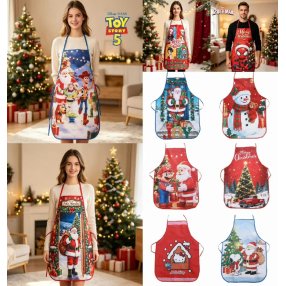 Mandil Navideño Decorativo – Diseños Surtidos
