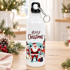 Termo Acero Inoxicable Navideño 500 ml