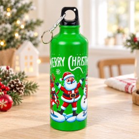Termo Acero Inoxicable Navideño 500 ml