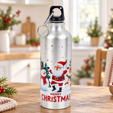 Termo Acero Inoxicable Navideño 500 ml