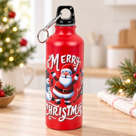 Termo Acero Inoxicable Navideño 500 ml