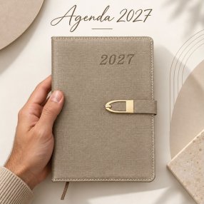 Agenda 2027 en Español con Broche Magnético