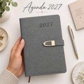 Agenda 2027 en Español con Broche Magnético